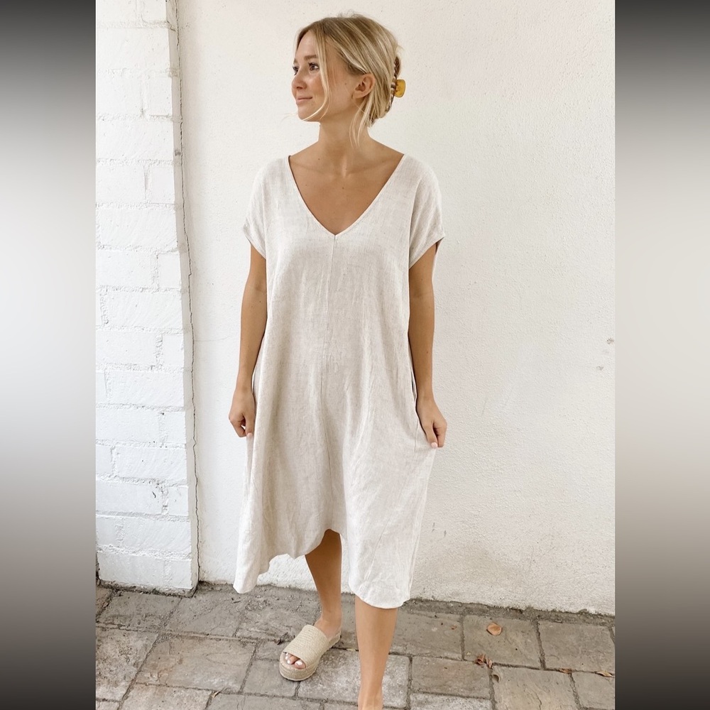 CJLA Oatmeal Dress M